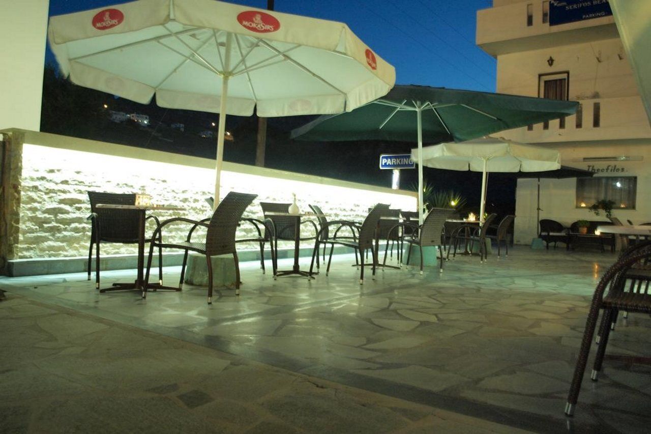 Serifos Beach Hotel Livadi  Ngoại thất bức ảnh